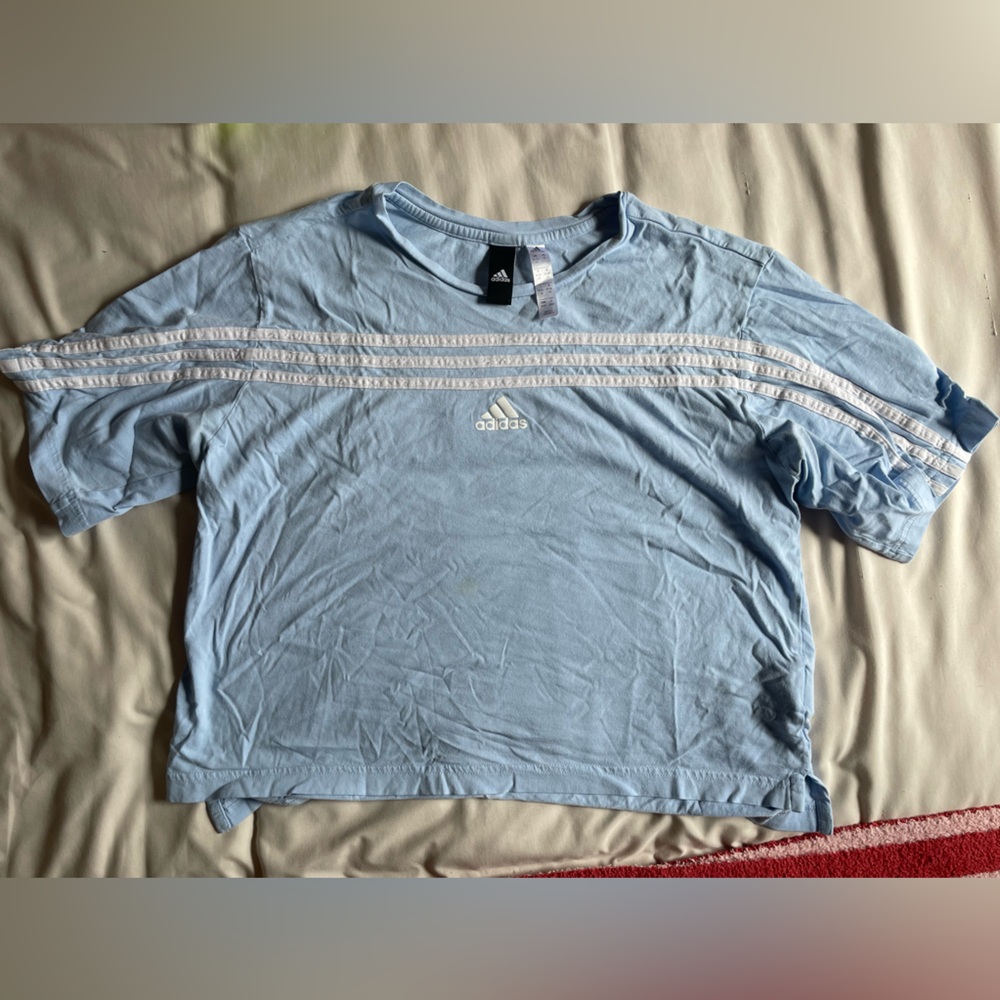 Adidas Light Blue T-Shirt